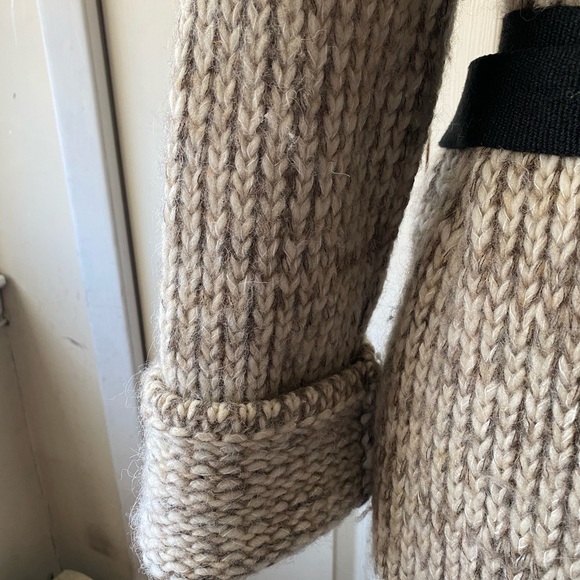 Ladies open front cardigan sweater - Picture 6 of 8